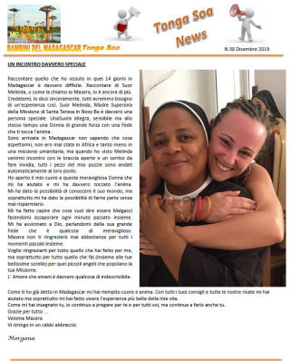  Tonga Soa News n.38 - Dicembre 2019