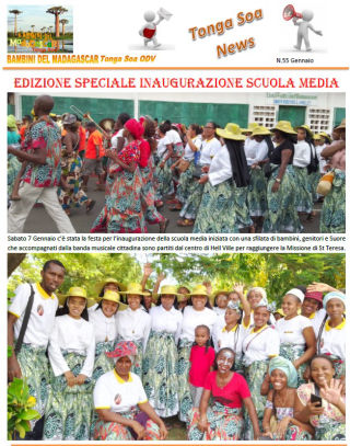 Bambini del Madagascar Tonga Soa - Tonga Soa News 2023