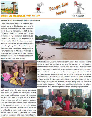 Tonga Soa News n.60 - Aprile 2024