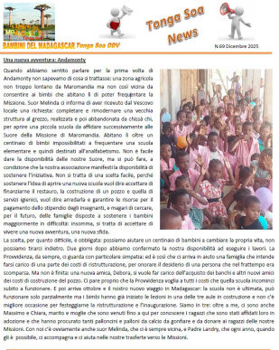 Tonga Soa News n.69 - Dicembre 2025