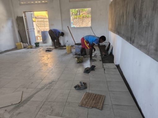 Posa dei pavimenti