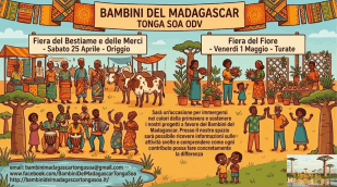Bambini del Madagascar Tonga Soa - 25 aprile - 1 maggio